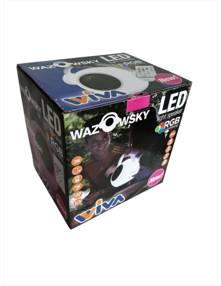 Enceinte lumineuse Mantra RGB 10 W IP44 avec télécommande Bluetooth